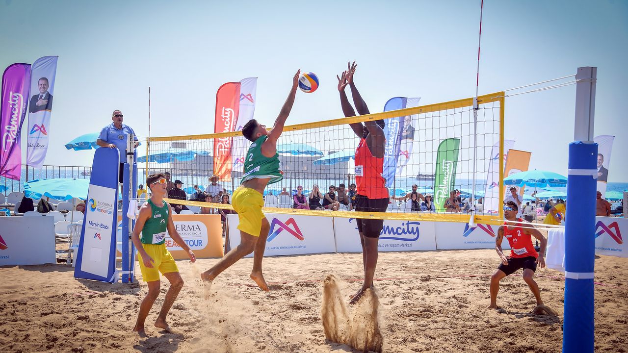 Voleybolda Pro Beach Tour Mersin Etabı başladı