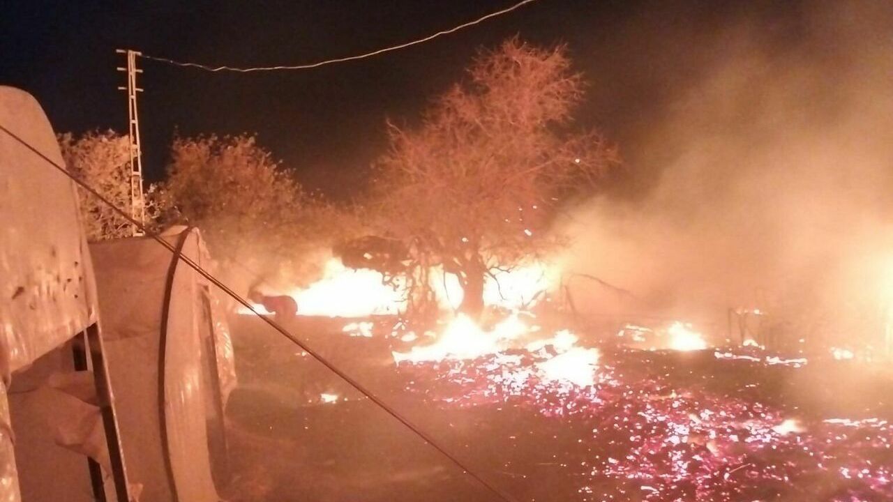 Mersin'de zirai alanda çıkan yangın kontrol altına alındı