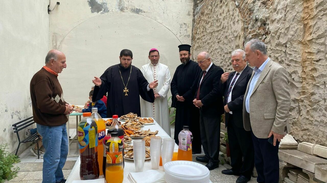 Surp Karasun Manuk Ermeni Kilisesi'nde ayin düzenlendi