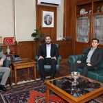 AK Parti Adana Gençlik Kolları'ndan Rektör Beriş'e ziyaret