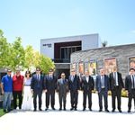 Sarıçam’da Özbekistan esintisi: Büyükelçi Khaydarov, Başkan Uludağ'ı ziyaret etti