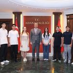 Adana’nın LGS birincileri Vali Mustafa Yavuz ile buluştu