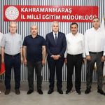 Eğitim-Bir-Sen Adana'dan Kahramanmaraş'a dayanışma ziyareti