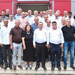 Güngör Geçer, Saimbeyli’de muhtarlarla buluştu