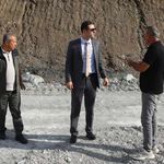Kaymakam Yamakoğlu’ndan helikopter pisti ve okul incelemesi