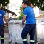 Kurtuluş Mahallesi'nde çöp konteynerleri yenilendi