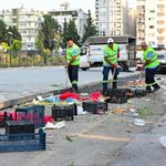 Seyhan’da pazar yerlerinde hummalı temizlik çalışması