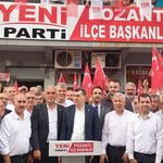 YENİ Parti Pozantı İlçe Başkanlığı binası törenle açıldı