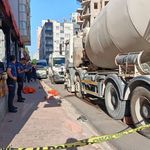 Adana’da beton mikserinin altında kalan kişi hayatını kaybetti