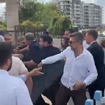 Yüreğir Belediyesi’nde gerginlik: Orhan Bayram içeri alınmayınca arbede yaşandı