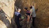 Altyapı çalışmasında feci göçük! Toprak altında kalan işçi kurtarılamadı