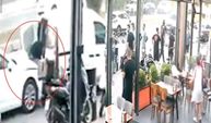 Ekmek teslimatı faciayla bitti! Genç çalışan metrelerce savruldu