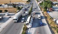 Ukraynalı turistleri taşıyan otobüs devrildi: 34 kişi ölümden döndü