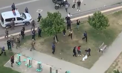 Adana'da bir kadın parkta kendini vurdu, o anlar kamerada