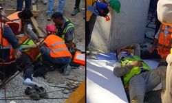 Adana’da inşaatta kalıp devrildi, 2 işçi yaralandı