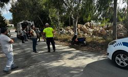Gazipaşa'da alkollü sürücü motosikletle kaza yaptı