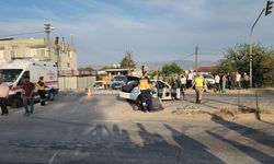 Hatay'da "Kaza kavşağı" yine can yaktı