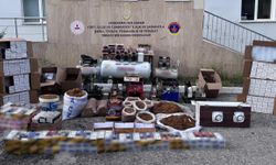 Mesin'de kaçak sigara üretim evine operasyon