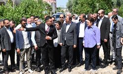 Milletvekili Yanık, Kadirli’de afet alanını inceledi