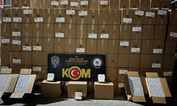Adana’da 6,5 milyon makaron ele geçirildi: İki şüpheli gözaltında