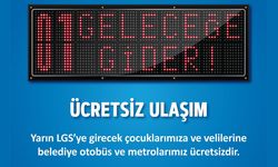 Adana’da LGS günü toplu taşıma ücretsiz
