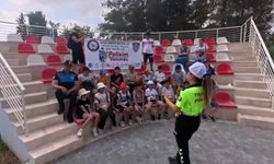 Adana’da polis miniklere trafik bilinci kazandırdı