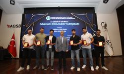 Sanayiye umut veren genç projeler ödüllendirildi
