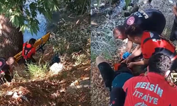 Balık tutma keyfi kabusa döndü: 15 metre yükseklikten düştü
