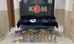 Hatay’da dev silah ve mühimmat operasyonu: 2 şüpheli tutuklandı!