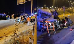 Kahramanmaraş’ta ticari araç bariyere çarptı: 1 Ölü, 1 Yaralı