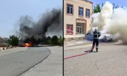 Kahramanmaraş’ta üniversite kampüsünde yangın
