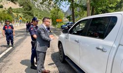 Kaymakam Açar, sürücülere kurallara uyun çağrısı yaptı