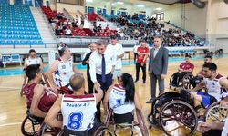 Kaymakam Aksu'dan Paralimpik sporculara anlamlı ziyaret