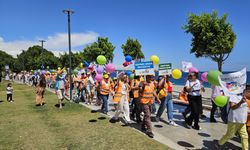 LÖSEV’den Antalya’da anlamlı etkinlik: Gökyüzüne umut bıraktılar