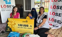 LÖSEV’den lösemili çocuklara 100 bin TL’lik destek