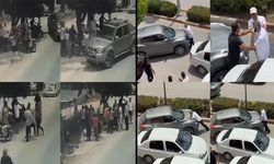 Mersin’de araçlar silah gibi kullanıldı