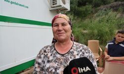 Ölen muhtar eşinin yerine bayrağı devraldı