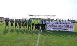 Samet Güdük’ün anısına düzenlenen turnuvanın açılış maçında duygusal anlar