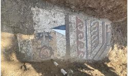 Tarihi mozaik Kahramanmaraş’ta gün yüzüne çıkarıldı