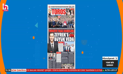Toros Gazetesi ulusal manşetlerde! Teşekkürler Halk Tv Ailesi