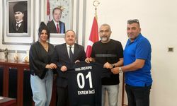 Yüksel Gençlikspor’dan Kaymakam İnci’ye anlamlı ziyaret