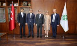 Adana Barosu Başkanı Volkan Böke'den Çukurova Üniversitesi rektörüne ziyaret