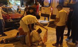 Adana feci kaza: Otomobil motosiklete çarptı, o anlar kamerada