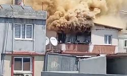 Adana’da ev yangını mahalleyi ayağa kaldırdı!
