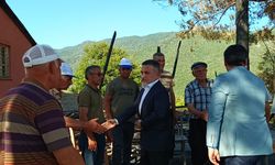AK Parti İl Başkanı Dağlı’dan Kozan’daki yangın mağdurlarına destek ziyareti