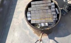 Akaryakıt tankerinden 19 bin paket kaçak sigara çıktı: 1 tutuklama