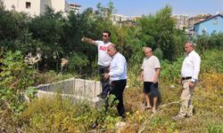 Başkan Altıok Yumurtalık’ta sel sorununu çözmek için sahaya indi