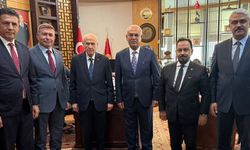 MHP’li Başkanlardan Bahçeli’ye Ziyaret: Kızıldağ Güreşleri Gündemdeydi
