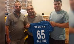 Pars Futbol Kulübü’nden Fuat Eytiz'e teşekkür ziyareti