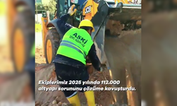 Adana'da 2025 yılında 112 bin altyapı sorunu çözüme kavuştu